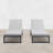 Largo Pawni Teak Outdoor Chaise Lounge-397257007