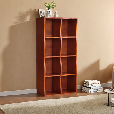 American style creative living room bookshelf