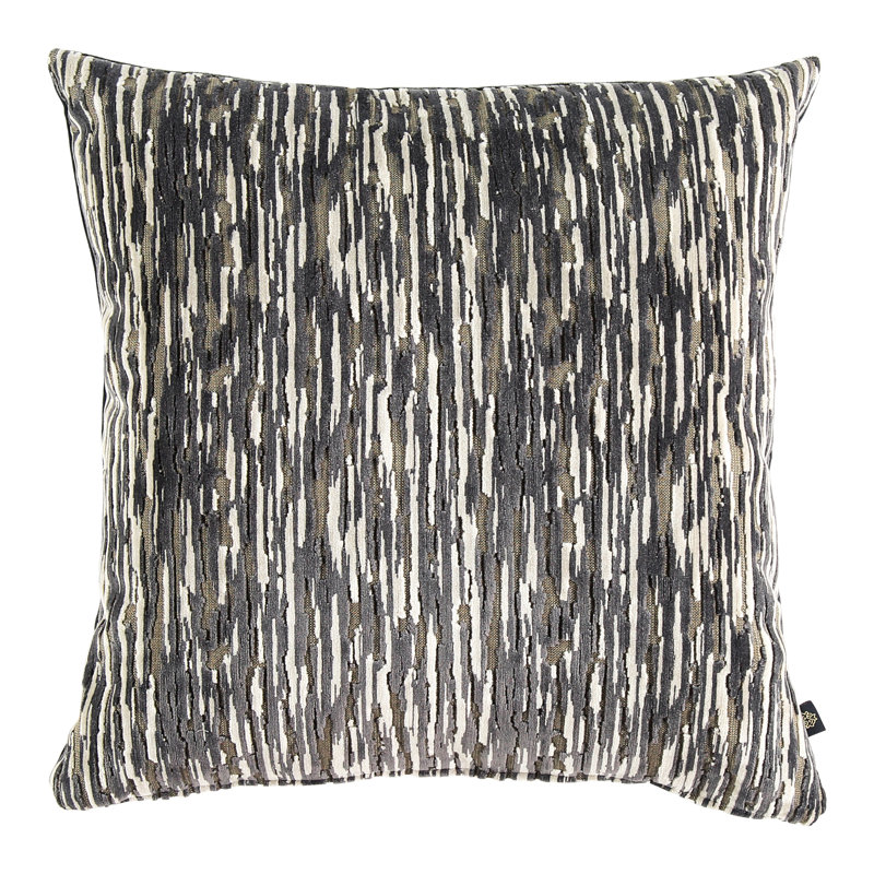 Housse de coussin Bonito, Gris anthracite