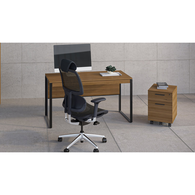Linea™ 2 - Drawer File Cabinet, Natural Walnut