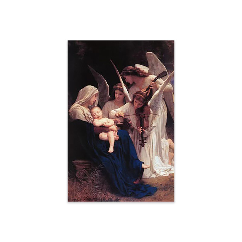 Chanson des anges par William-Adolphe Bouguereau - impression sans cadre
