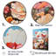 Assortiment de bouquets de prairies fleuries I sur toile-1814944223-1814944222