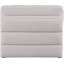 Sans accoudoirs modulaire en lin texturé l 38 po Itoro-82741603