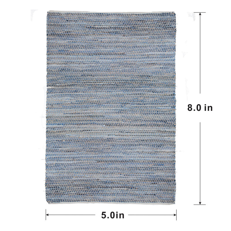 Laverock Chevron Indoor Rug, Rectangle 5' x 8'