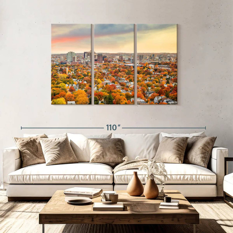 Rorry New Haven Connecticut, 48" H x 74" W