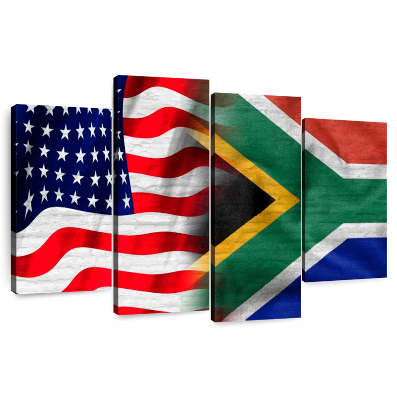 Drapeau de Borges aux États-Unis et en Afrique du Sud, H 48 po x l 75 po