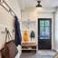 Plafonnier semi-encastré noir mat Farmhouse