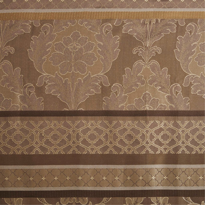 Rideau de douche jacquard