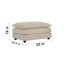 Canapé modulaire rembourré 4 pièces avec 2 repose-pieds-743402441