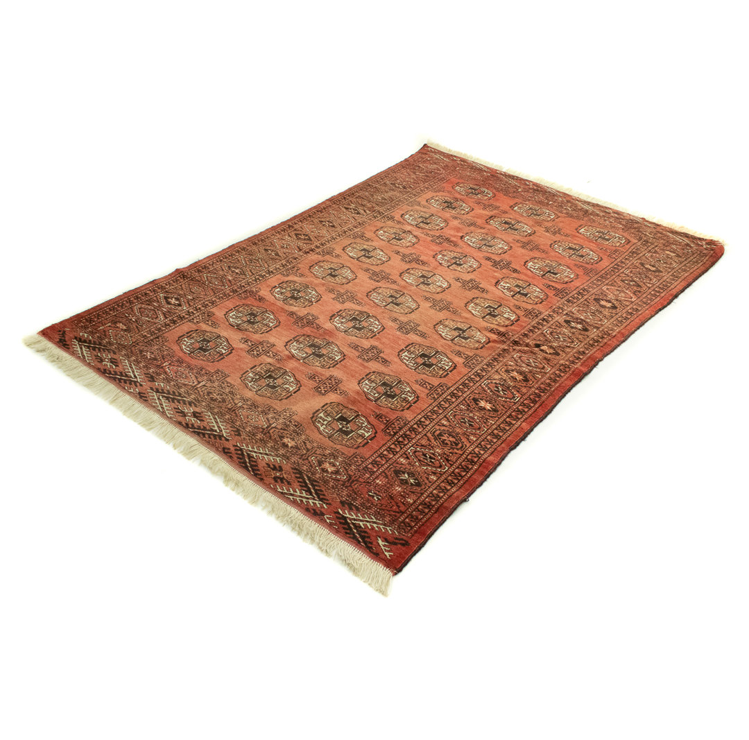 Hand Knotted Wool Red Indoor/Outdoor Rug