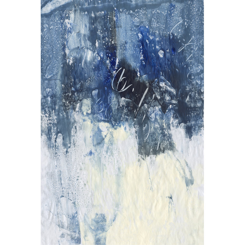 Sky Fall II by Joyce Combs - Wrapped Canvas Painting, 46cm H x 30cm W
