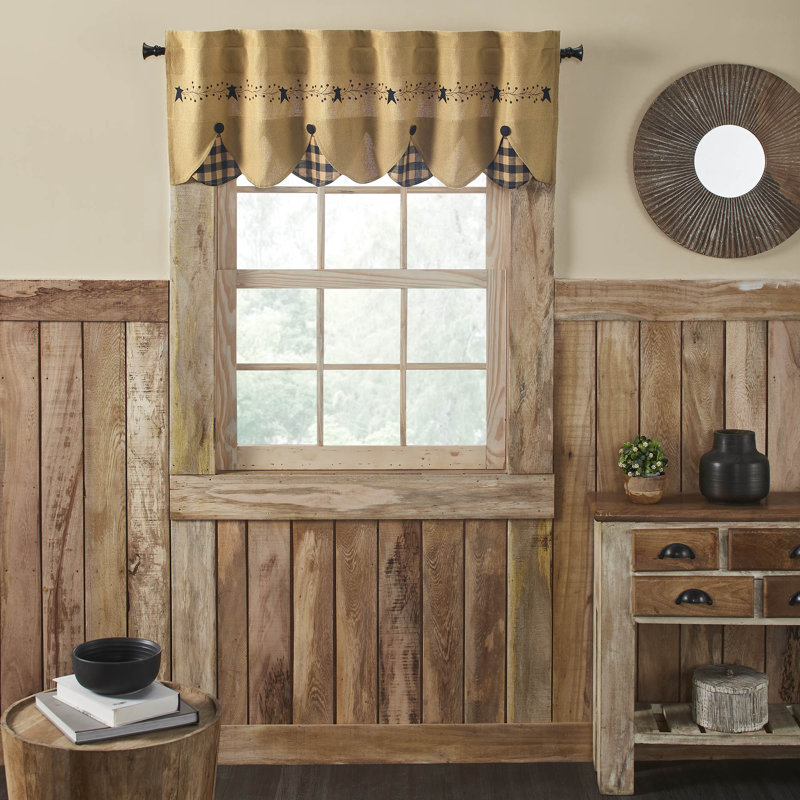 Leedom Cotton Tailored Window Valance