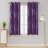 Spurgh Sliver Wave Foil Print Blackout Thermal Grommet Curtain Panels (Set of 2)-792607121-792607140