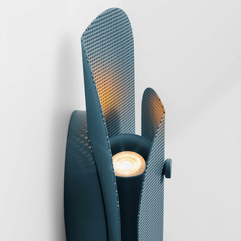 Filter 2 - Light Flush Mounted Sconce, Marine Blue