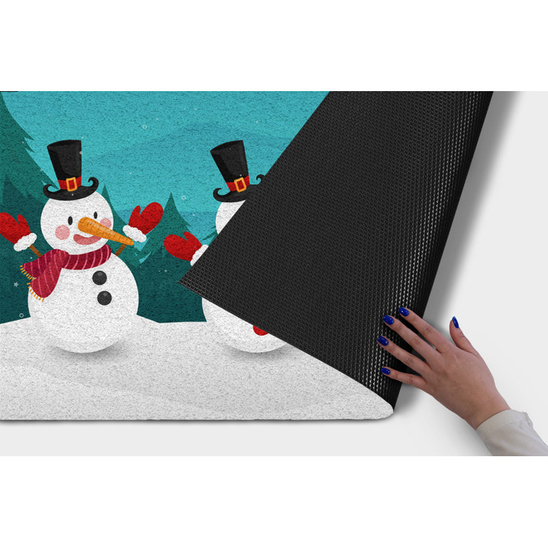Non-Slip Christmas Outdoor Doormat