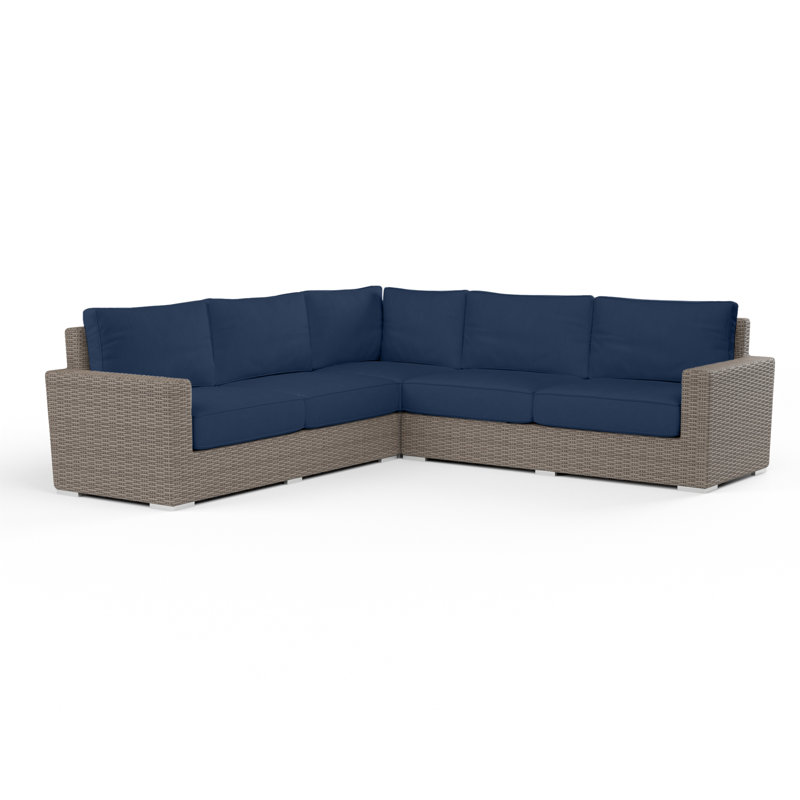 Canapé modulaire Coronado avec SunbCushions, Spectre indigo Sunbrella®