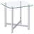 Linda Chrome 2-piece Coffee Table Set