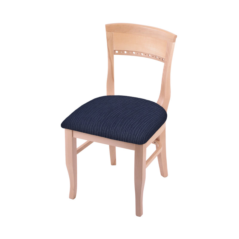 Hampton 19.25'' H Upholstered Beech Side Chair, Natural, Graph Anchor