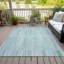 Tapis turquoise intérieur / extérieur lavable à la machine-112171258