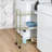 31.3'' H x 7.9'' W Utility Cart with Wheels