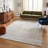 Rug Branch Oli 5' x 8' (5'3" x 7'7") Grey/Beige Abstract Indoor Area Rug, Contemporary, Low Pile, Stain-Resistant Carpet - Living Room, Bedroom, Dining Room, and Kitchen-776706119
