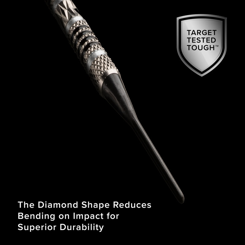 Embouts de fléchettes souples Viper Diamond 2BA noir 500 carats