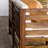 Acacia Patio Sofa with Cushions and Ottoman-977936987-1000791902