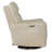 Sheria Leather Swivel Power Recliner with Articulating Headrest-803357867