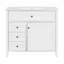 Meuble-lavabo blanc 36 po avec lavabo-879919302