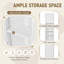 Armoire de rangement haute multifonctionnelle-783641498
