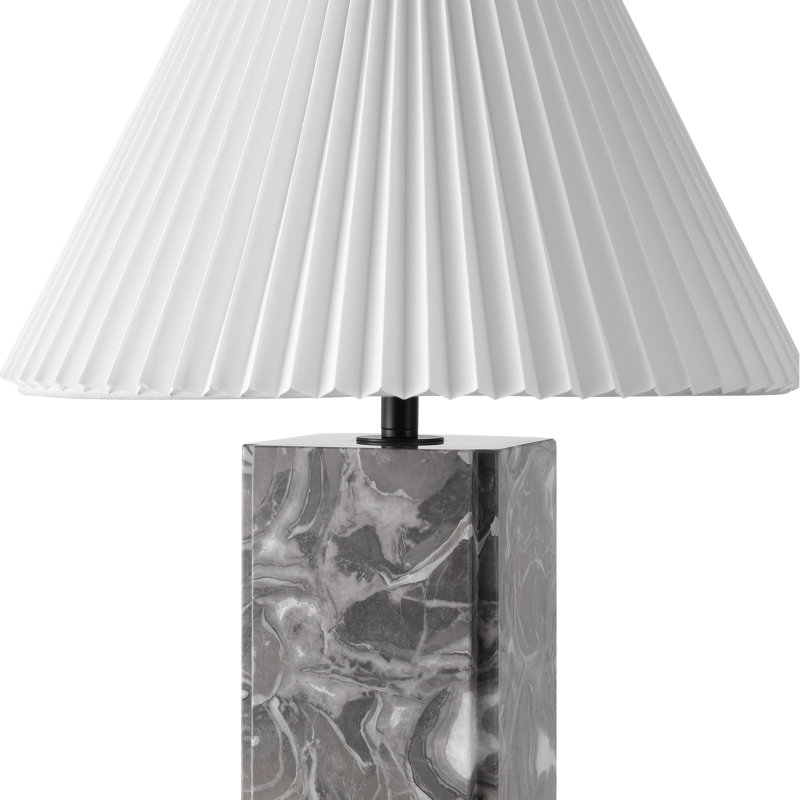 Mackenzie Standard Table Lamp, Light Gray