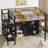 Full Metal Loft Bed With Built-In Desk And Storage