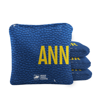 Ann Arbor Collegiate Gameday Synergy Pro Cornhole Bags