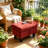 Athiste Upholstered Flannel Storage Ottoman, Multi-Function Tufted Footrest Bench-1713863443