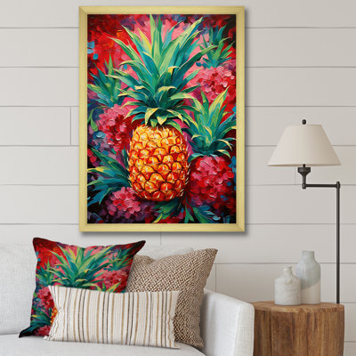 " Tropical Pineapple Oasis I "