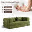 2 Seater Chenille Sofa Bed-1172833298