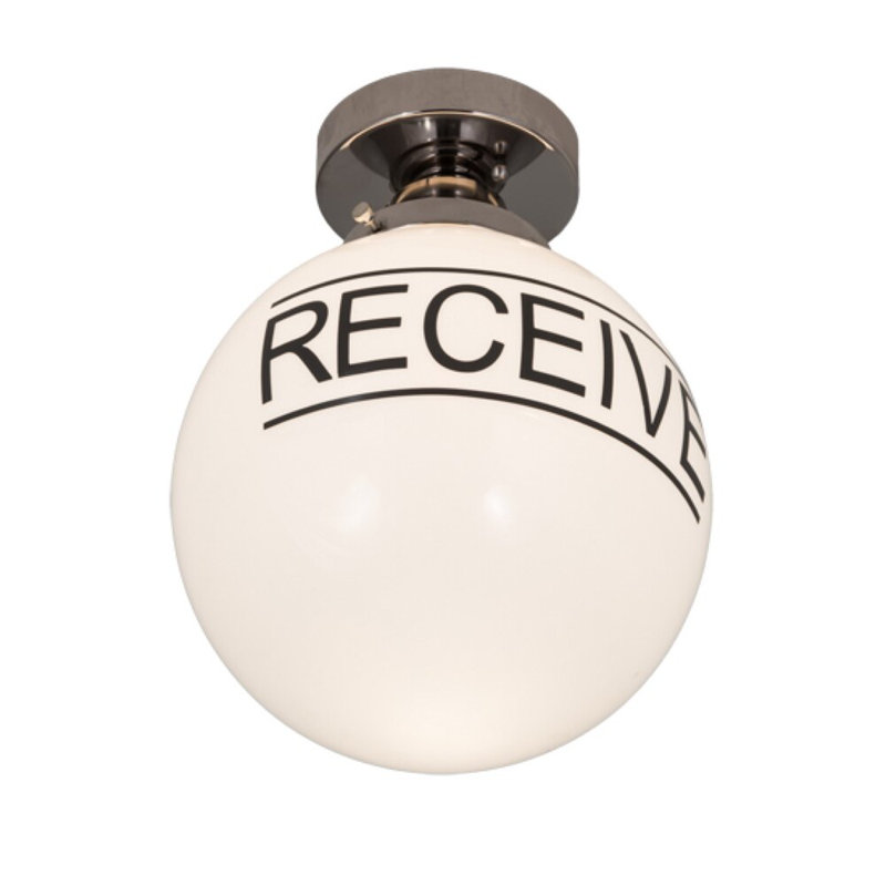 Personalized 1 - Light Semi Flush Mount