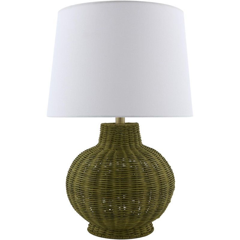 Lampe de table Bourland, Vert