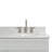 Partham 37'' Single Bathroom Vanity with Carrara Marble Top-70317035