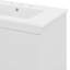 Ensemble d'armoire de salle de bain murale 30 po avec lavabo en céramique, portes et tiroir à fermeture en douceur-2130451644