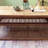 Retro Burlywood Solid Wood Rectangular Coffee Table