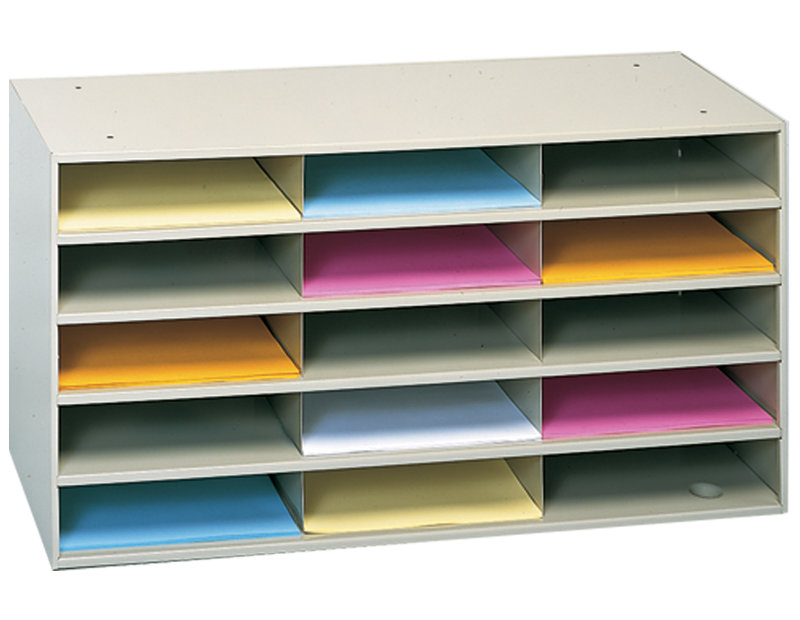 Porte-brochures horizontal roulé Tobler, Brun clair