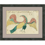 American Eagle- Mennonite Ledger Drawing Giclee Print by Soicher Marin Archives