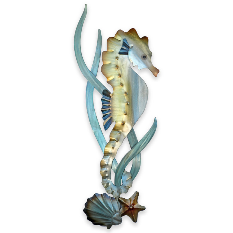Handmade Coastal Landscape & Nature Wall Decor on Metal