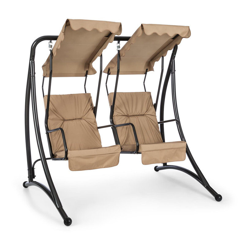 2 Person Porch Swing with Canopy