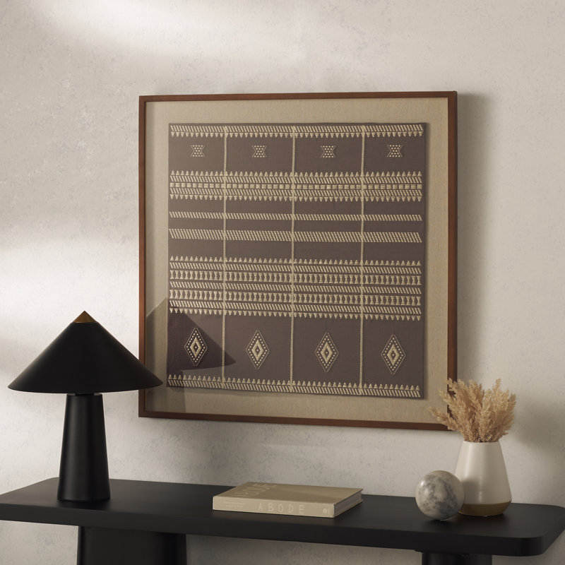 Art textile Zarra 30 x 30
