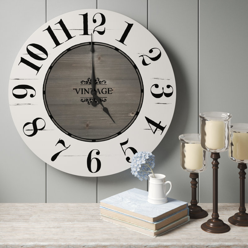 Très grande horloge murale Giardina, Petit