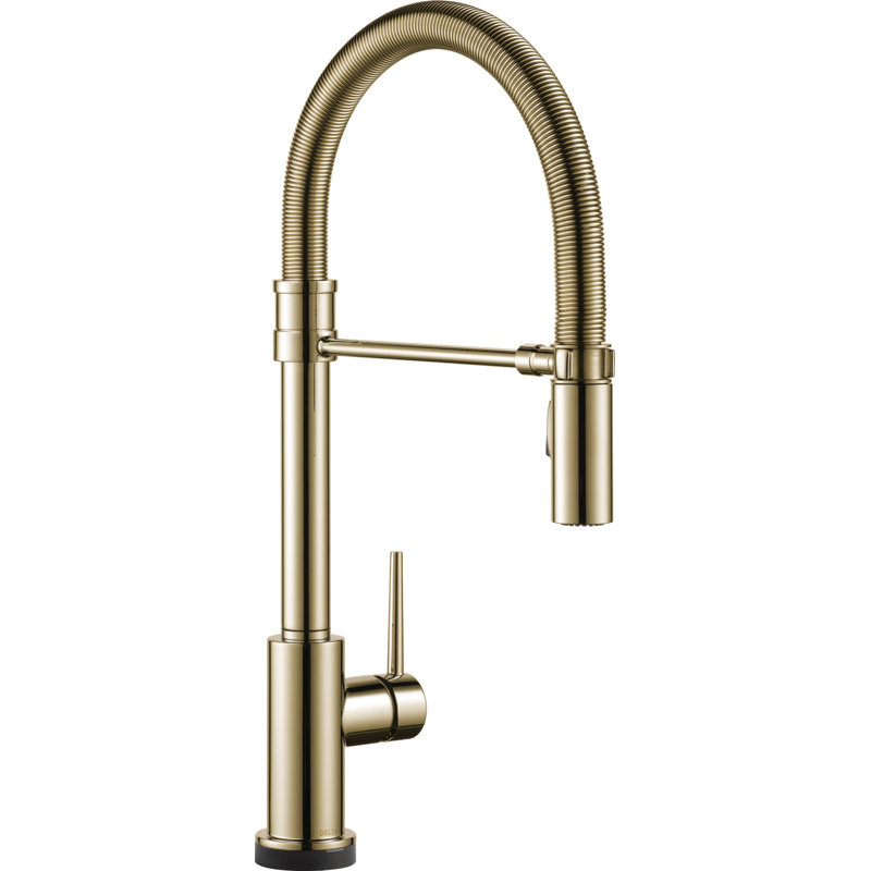 Touch2O Technology Kitchen Faucet with Touchless Technology, Polished Nickel