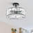 4-Light Crystal Semi Flush Mount Ceiling Light-2135663746