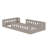 Solid Wood Bed Frame With Safety Guardrails-740006026